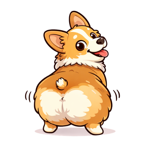 Walnut the Corgi
